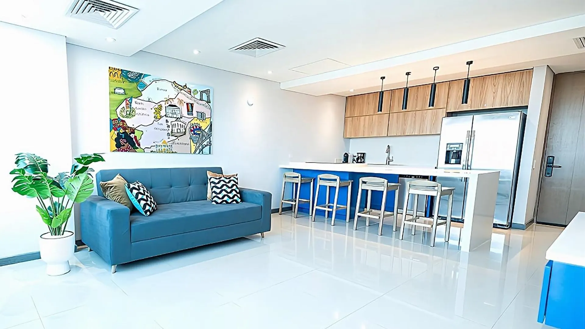 Blue Garden Urban Skyline Suite Barranquilla  Colombia